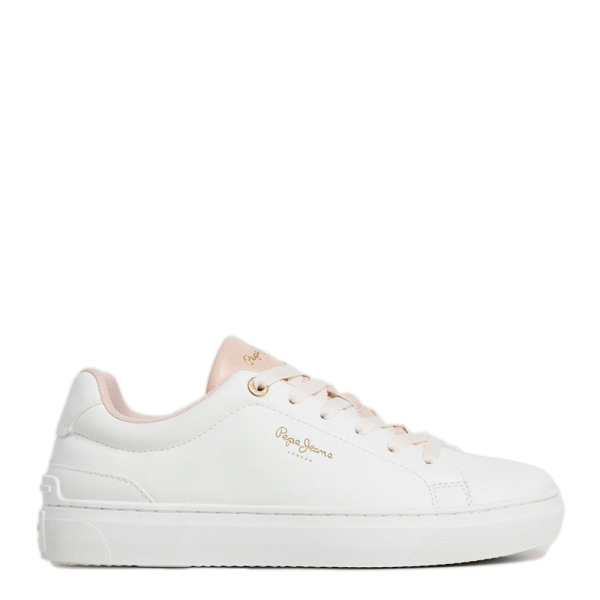 Pepe Jeans Baskets classiques pour femmes avec semelle cuvette - 40 Blanc- Ref 67 €